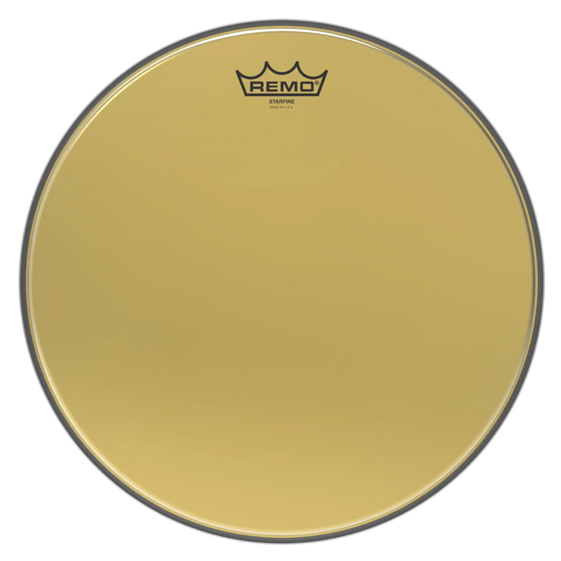 Remo Ambassador Starfire Gold 14" Drum Head USA-zoom-