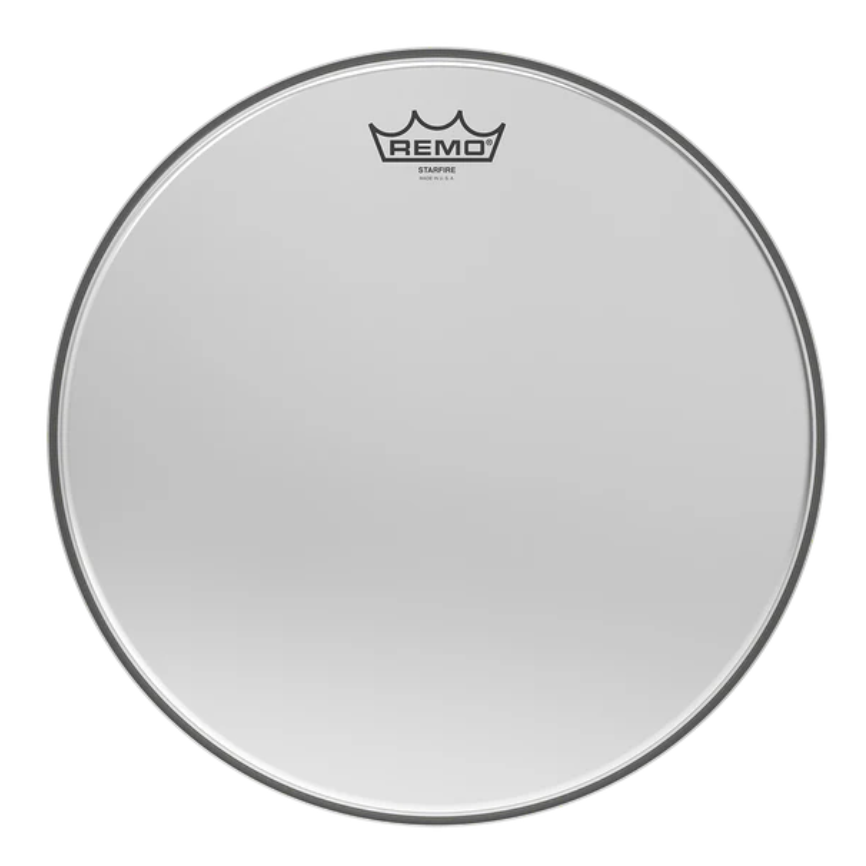 Remo Ambassador Starfire Chrome 14" Drum Head USA-zoom-1