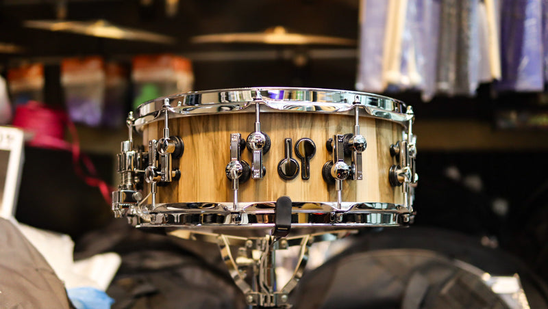 Sonor SQ2 14x5.5 American Walnut Medium Maple Snare Drum-zoom-