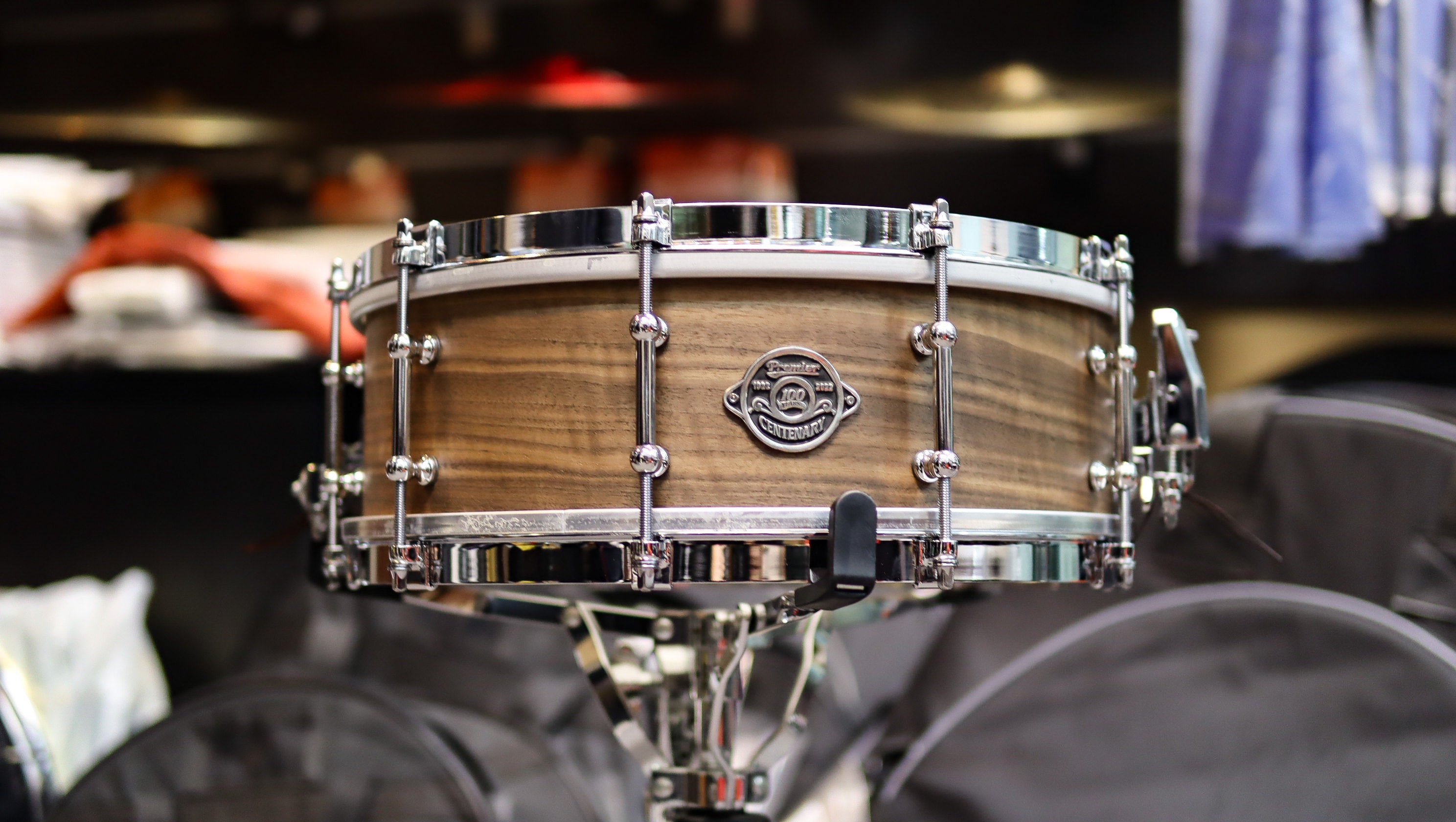 Premier Della-Porta 100 Limited Edition 14x5 Walnut Snare Drum