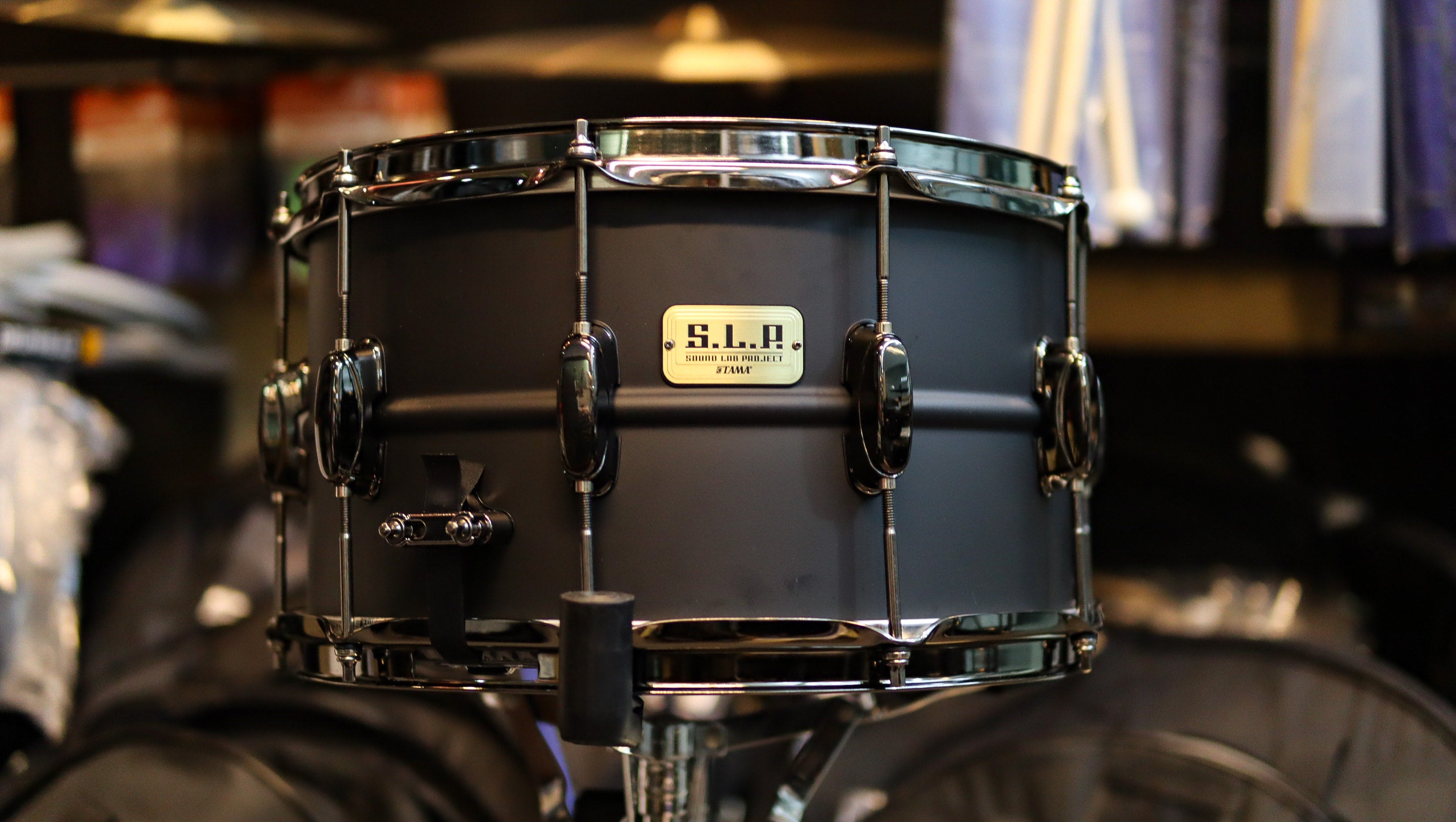 Tama SLP Big Black Steel 14x8 Snare Drum (Used by Anika Nilles)