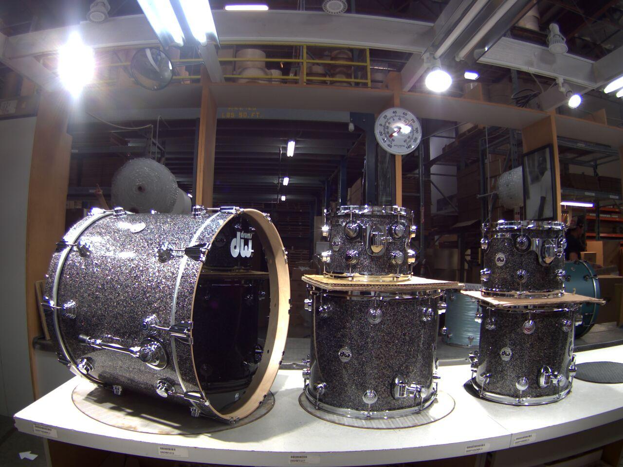 DW Collector's Series SSC Maple Black Galaxy 5pc Shell Pack