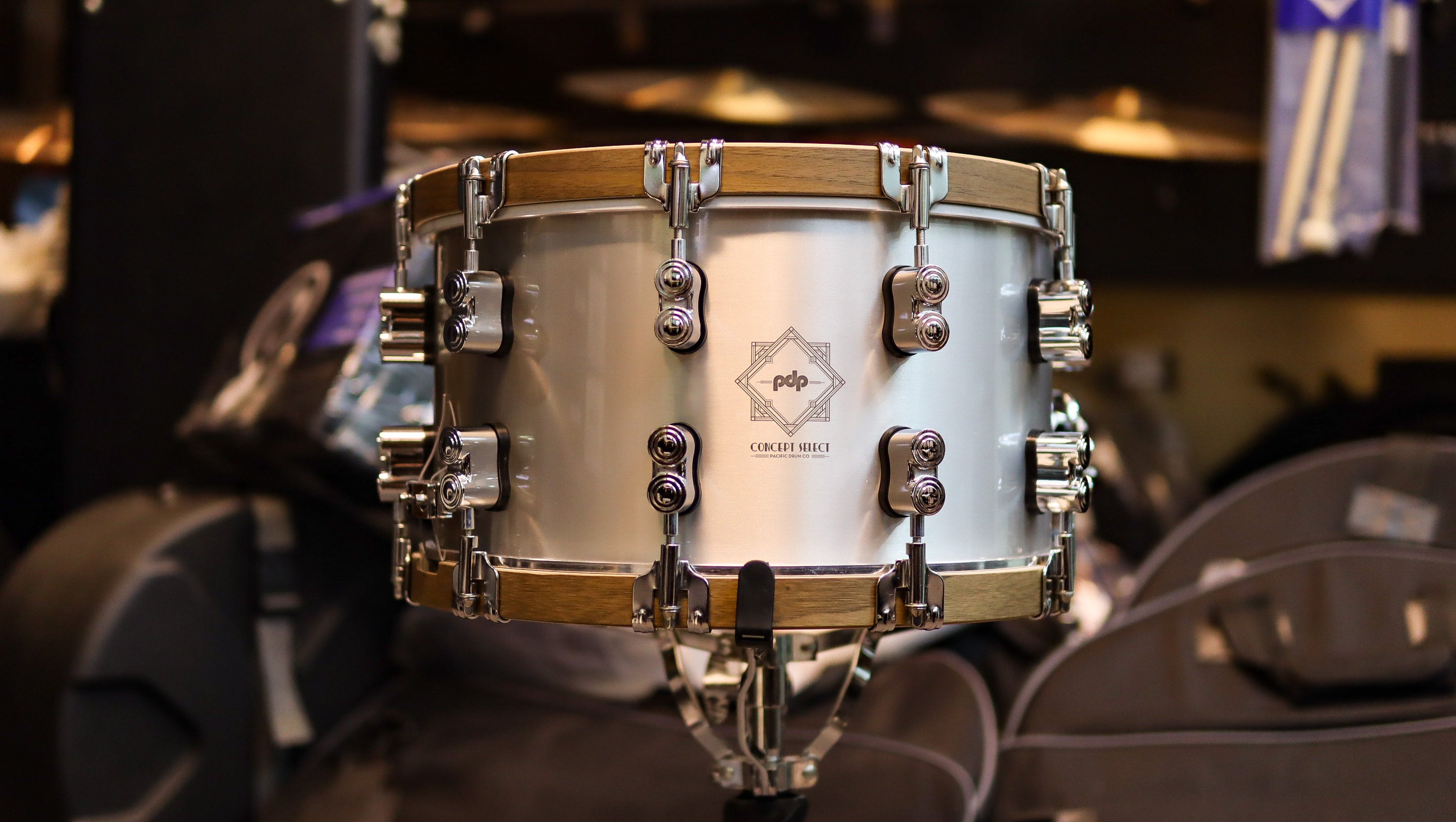 PDP Concept Select Prototype 14x8 Aluminium Snare Drum (SDS Anniversary Promo)