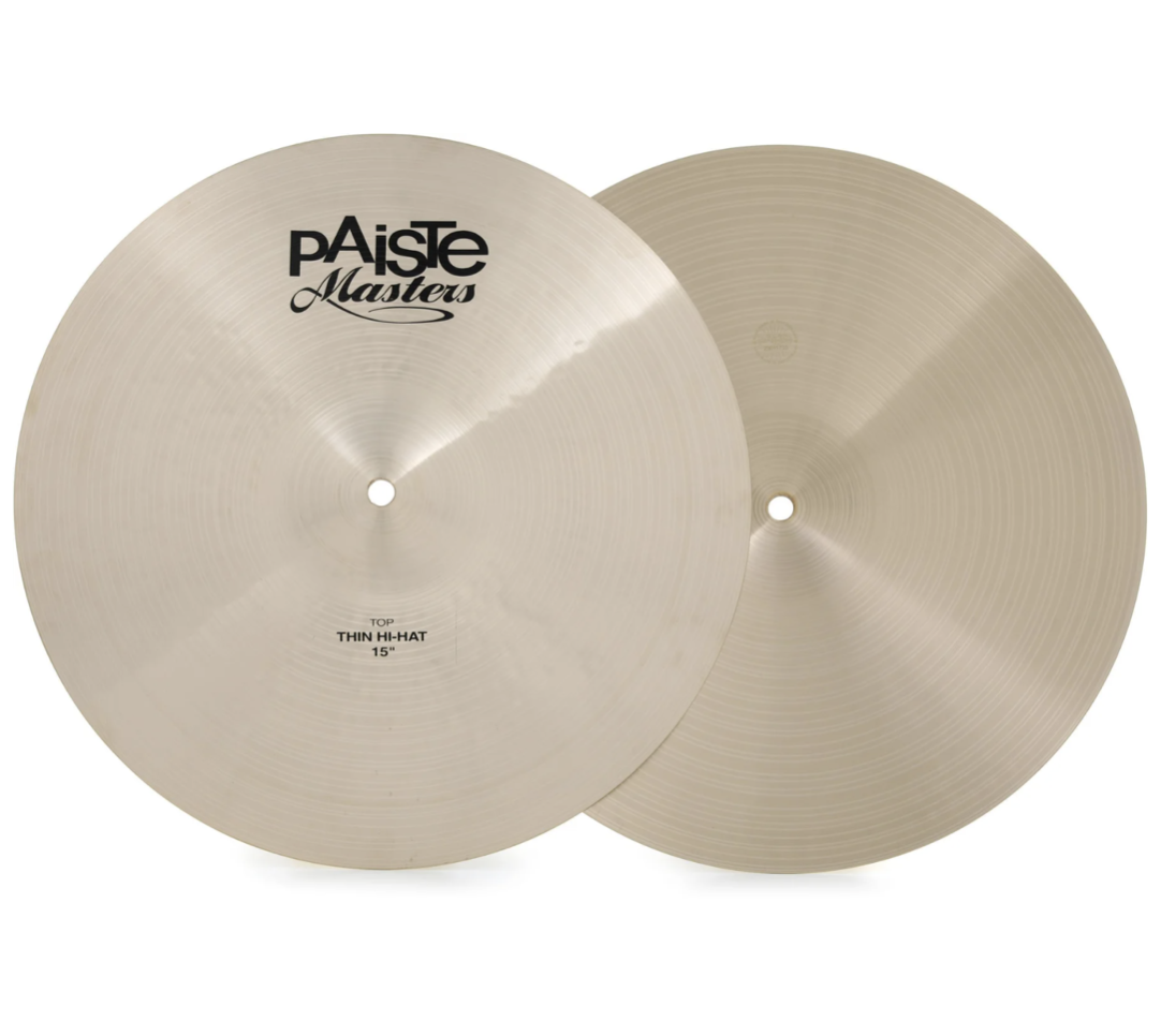 Paiste Masters 15" Thin Hi Hats
