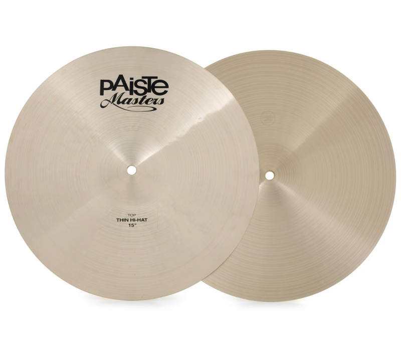 Paiste Masters 15" Thin Hi Hats-zoom-