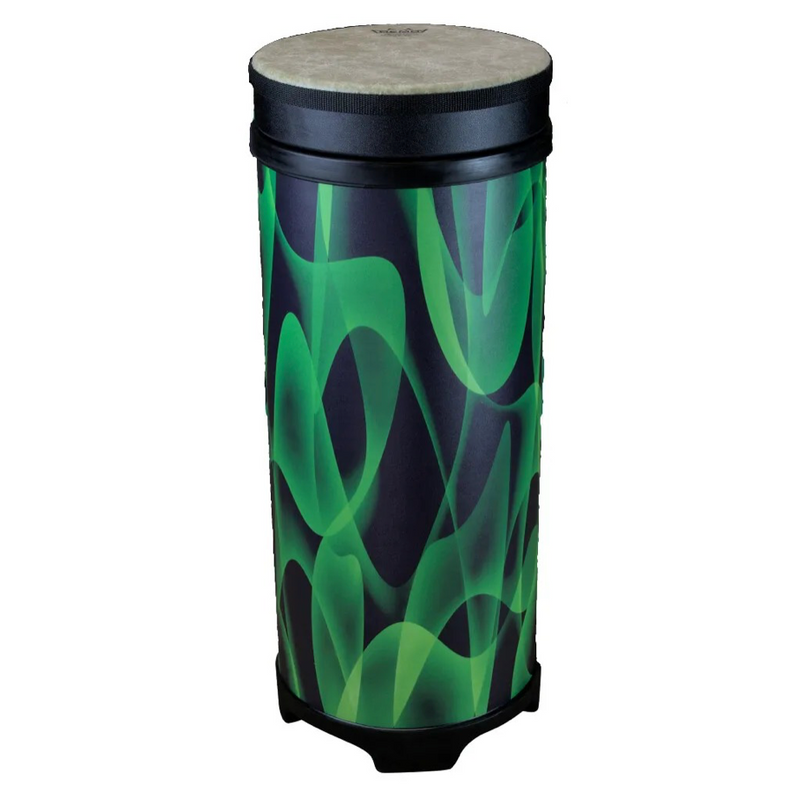 Remo Versa VF-TU10-41-SD099 10" Tubano, Fliptop® Skyndeep® Head, Green-zoom-