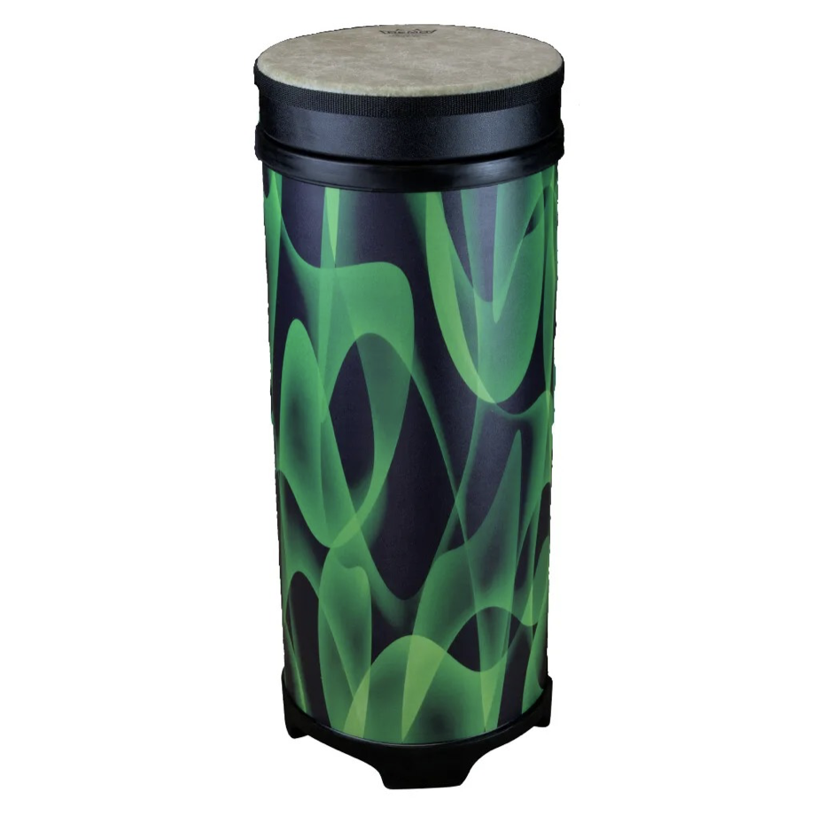 Remo Versa VF-TU12-41-SD099 12" Tubano, Fliptop® Skyndeep® Head, Green-zoom-1