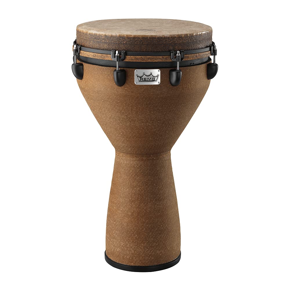 Remo DJ-0014-05 Mondo Djembe Drum - Earth, 14"-1