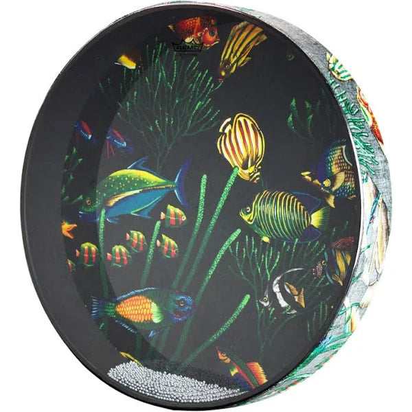 Remo 16" Ocean Wave Drum with Fish Graphics ET-0216-10-1
