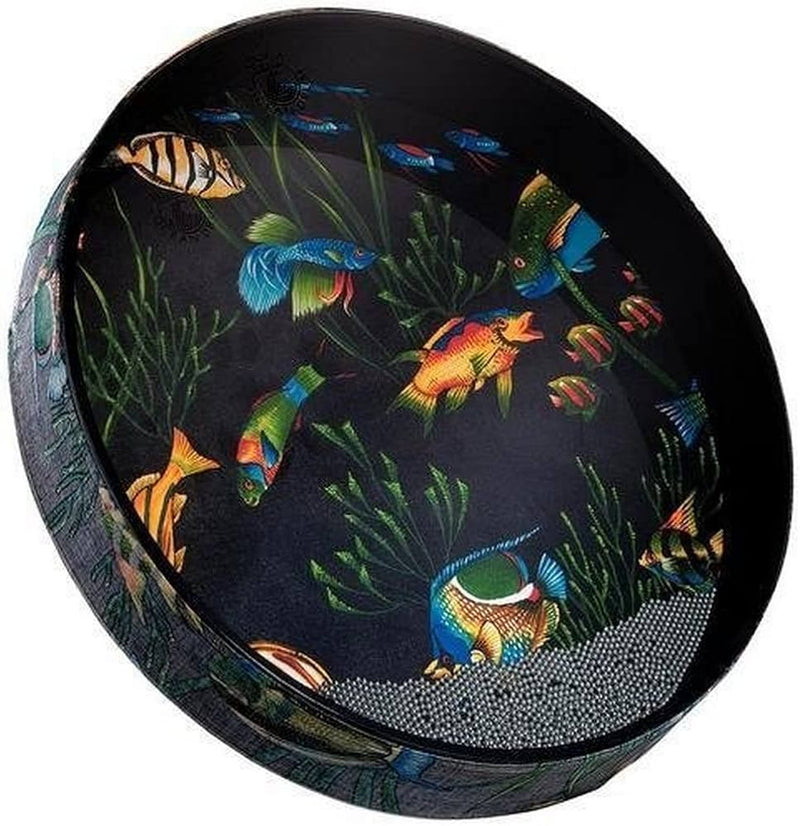Remo 22" Ocean Wave Drum with Fish Graphics ET-0222-10-zoom-