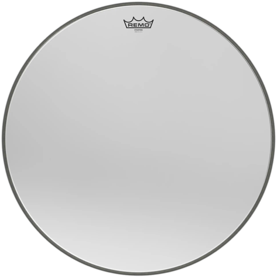 Remo Ambassador Starfire Chrome 22" Bass Drum Head USA