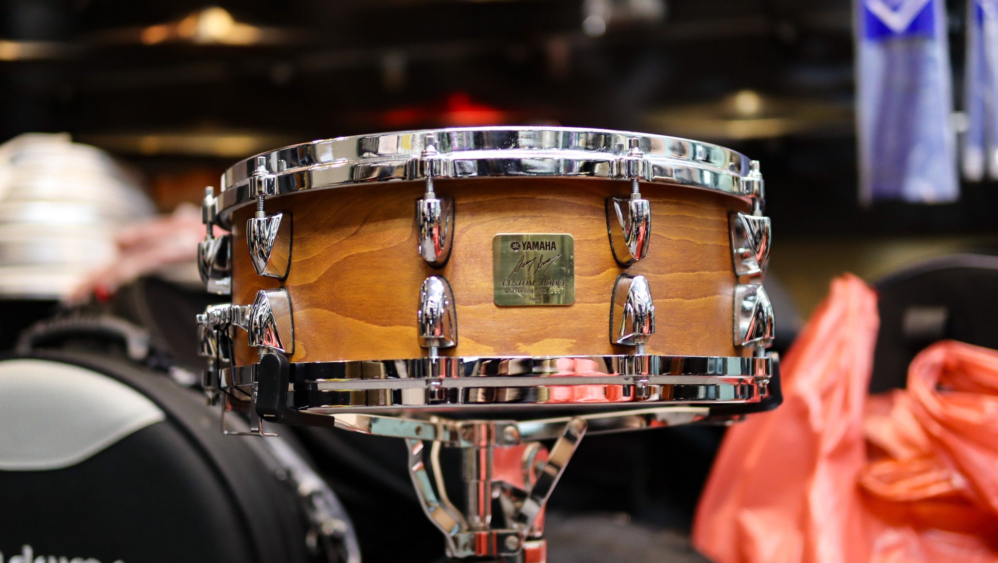 Yamaha 14x5.5 Beech Sonny Emory Signature Snare Drum-1