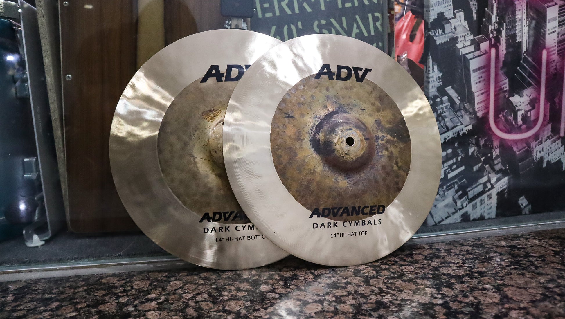 ADV ADVanced Dark Dual 14" Hi Hat-1