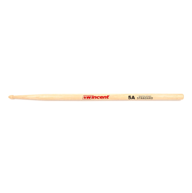 Wincent 5A Standard Hickory Drumsticks-zoom-