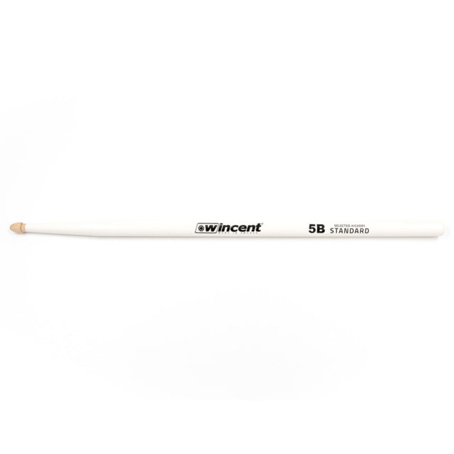 Wincent 5B Standard Hickory Drumsticks (White)