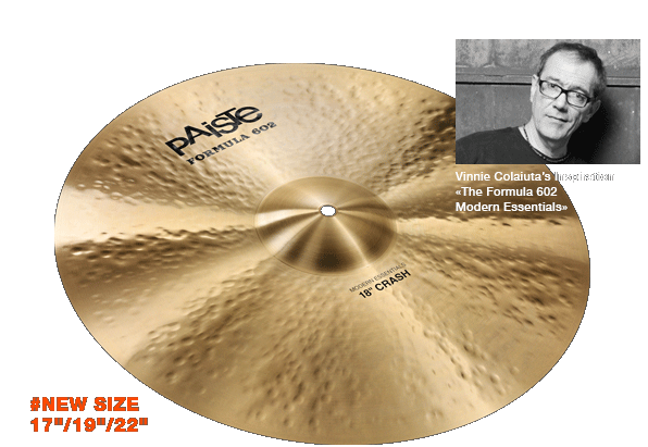 Paiste Formula 602 Modern Essentials 18" Crash-zoom-1