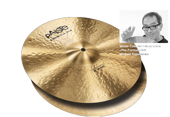 Paiste Formula 602 Modern Essentials 15" Hats-zoom-