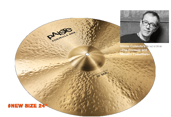 Paiste Formula 602 Modern Essentials 22" Ride-zoom-