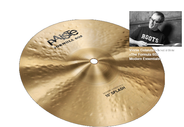 Paiste Formula 602 Modern Essentials 10" Splash-zoom-
