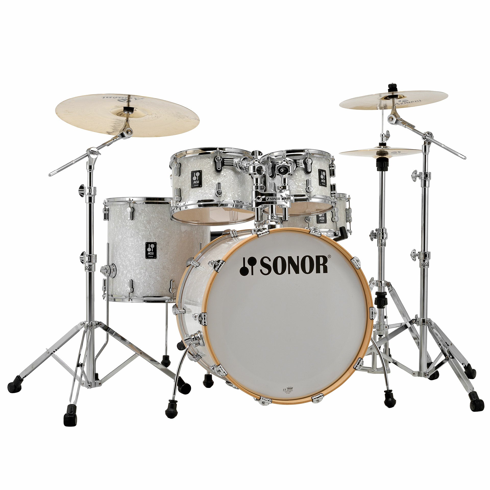 Sonor AQ2 Stage Shell Pack (White Pearl)-1