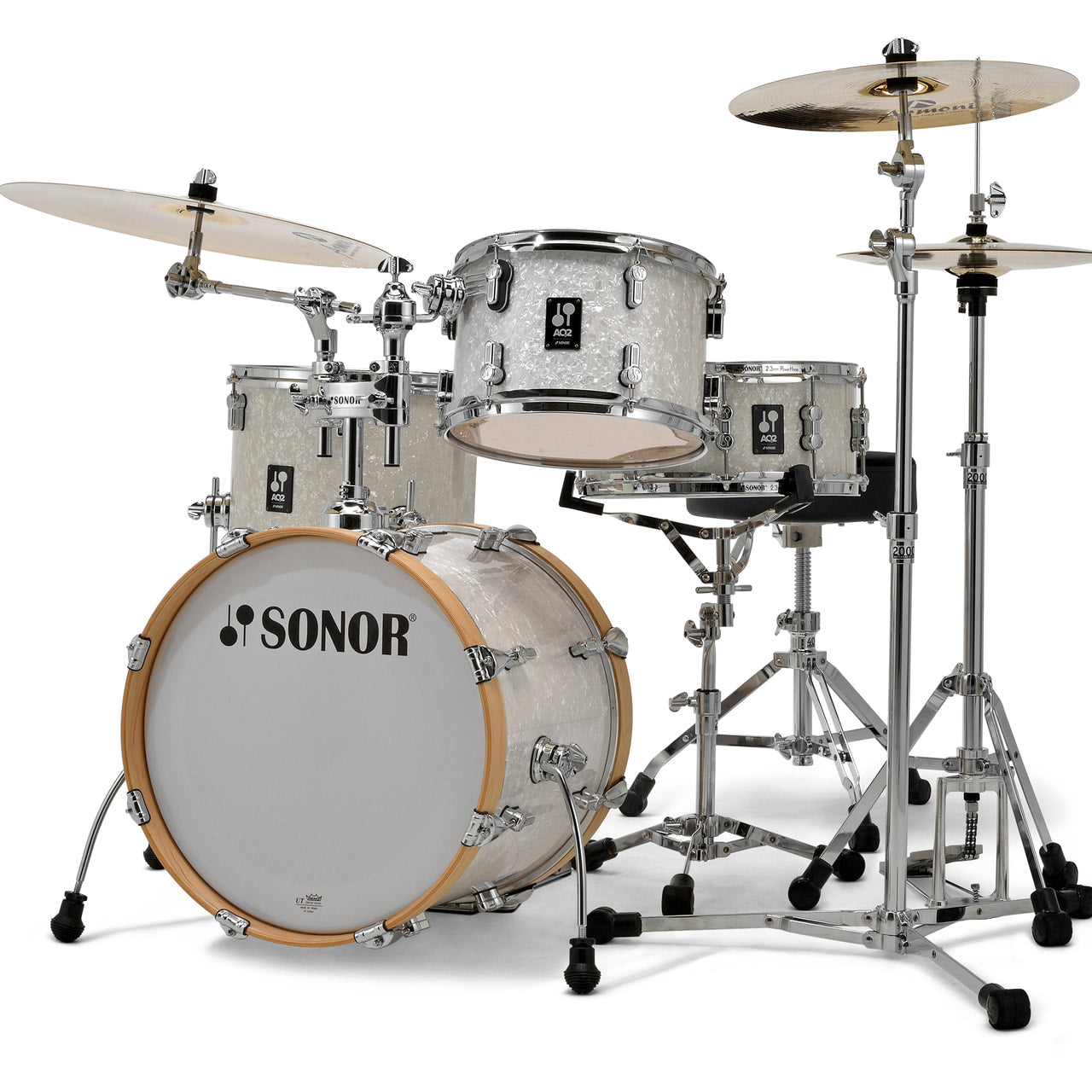 Sonor AQ2 Bop 4pc Shell Pack (White Pearl)