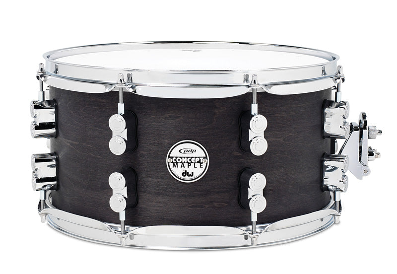 PDP Concept Maple Black Wax 13x7 Snare Drum-1