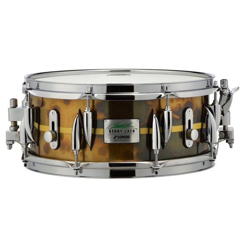 Sonor Benny Greb Signature Brass 13x5.75 Snare Drum