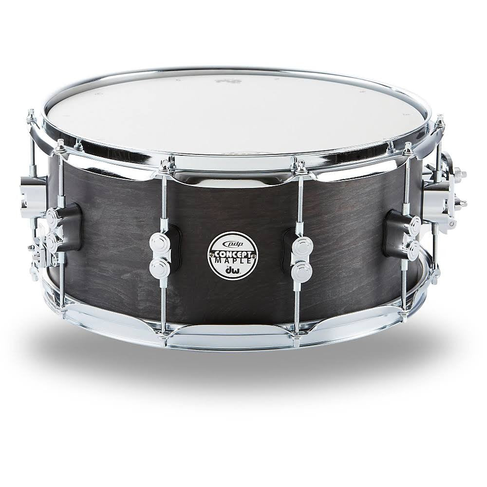 PDP Concept Maple Black Wax 14x6.5 Snare Drum-1