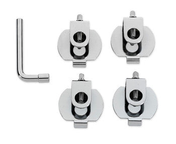 DW Pad Lock For Go Anywhere Kit - Pack of 4 with Key