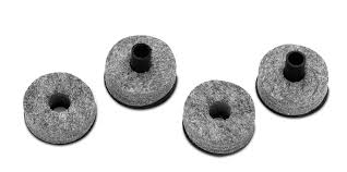 DW Top and Bottom Cymbal Felt - Pair of 2-zoom-